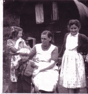 The Hall Family Gypsy Family in 1950s