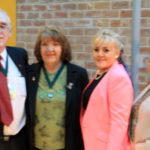 Deputy Mayor and Mayoress with Violet Cannon