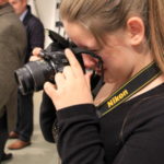 one of our young volunteer photographers