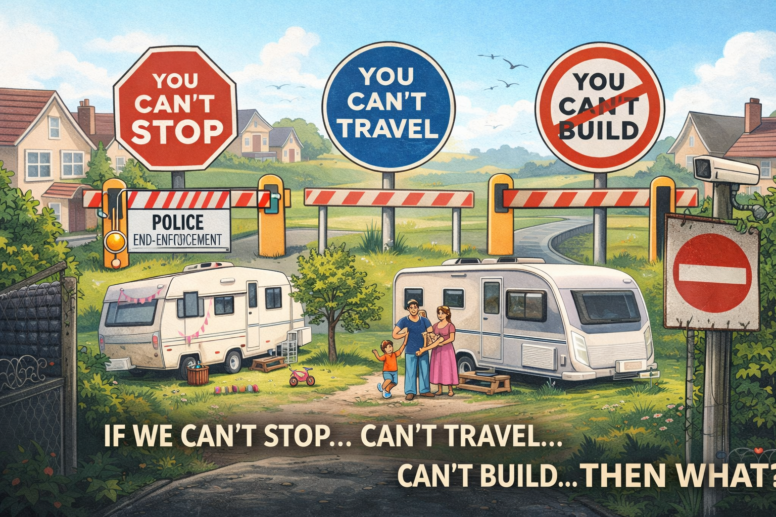 If You Won’t Let Us Stop, Won’t Let Us Travel, and Won’t Let Us Build—What Exactly Is the Plan?
