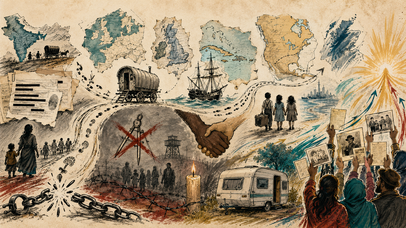 Gypsy and Traveller History: Slavery, Persecution and Survival